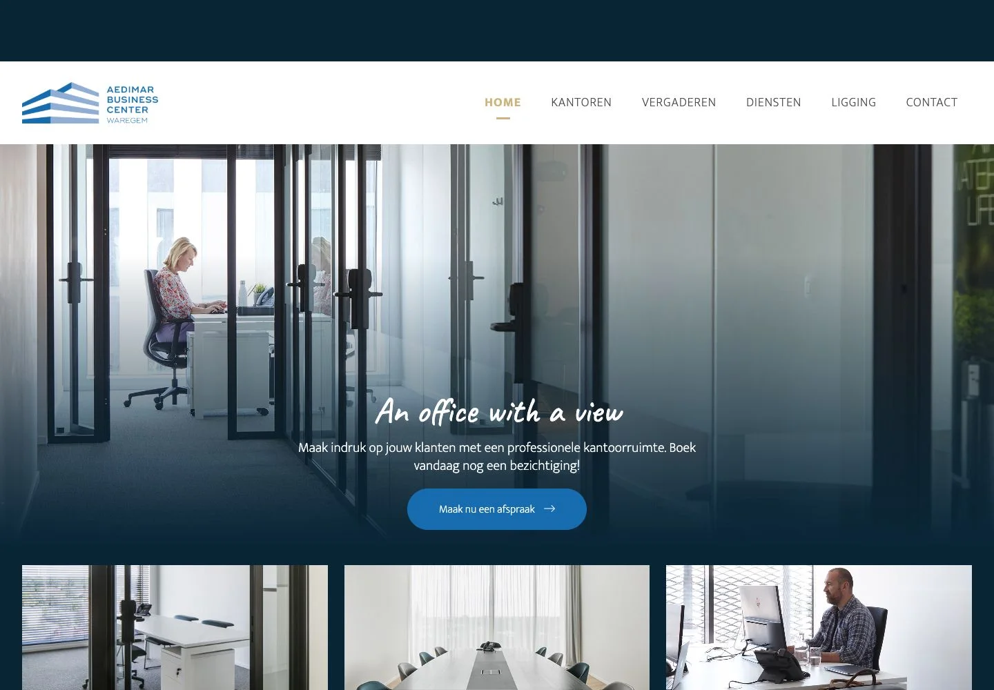 Website van ABC-Waregem