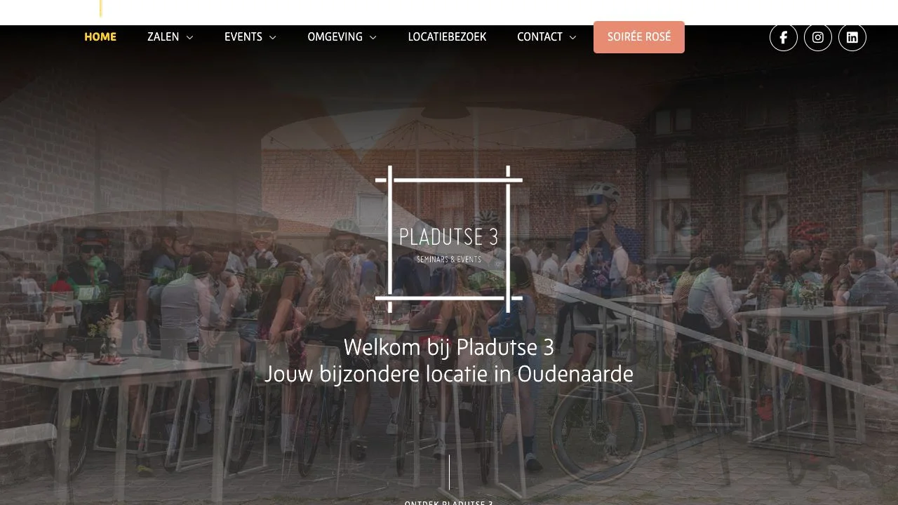 Website van Pladutse 3